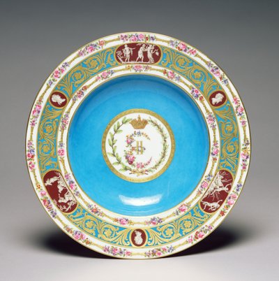 Plate from the Service of Empress Catherine of Russia, 1778 by Charles Nicolas Dodin